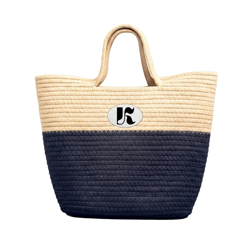 Denkyne Handwoven Straw Bag