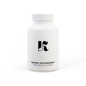 Denkyne Turmeric with BioPerine® (Black Pepper Fruit Extract) Supplement (60 Capsules)